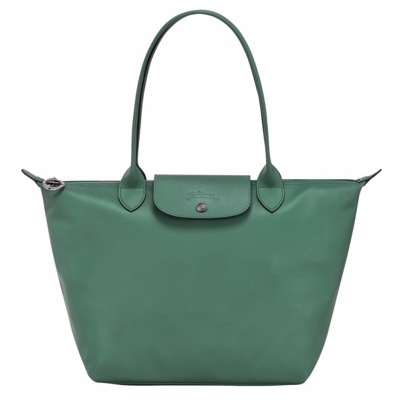 Olive Longchamp Le Pliage Xtra M Women's Shoulder Bags